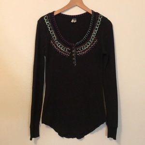 Free People Long Sleeve Top
